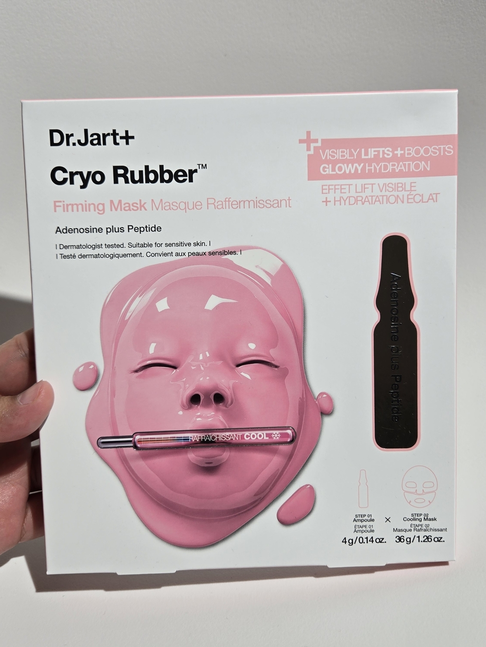 Cryo Rubber Firming Mask – Pink